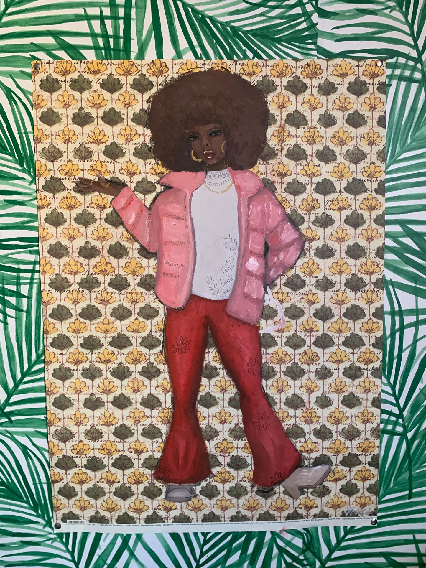 Keep It How It Is- Unframed Original Art