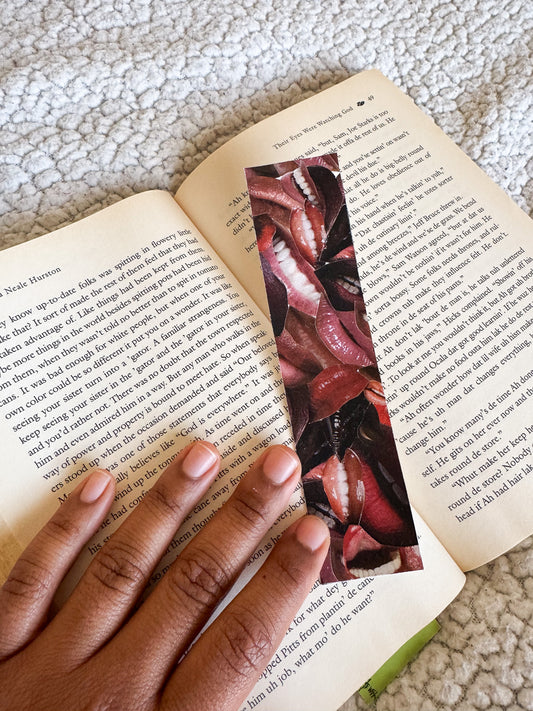 Handmade Collage Bookmark